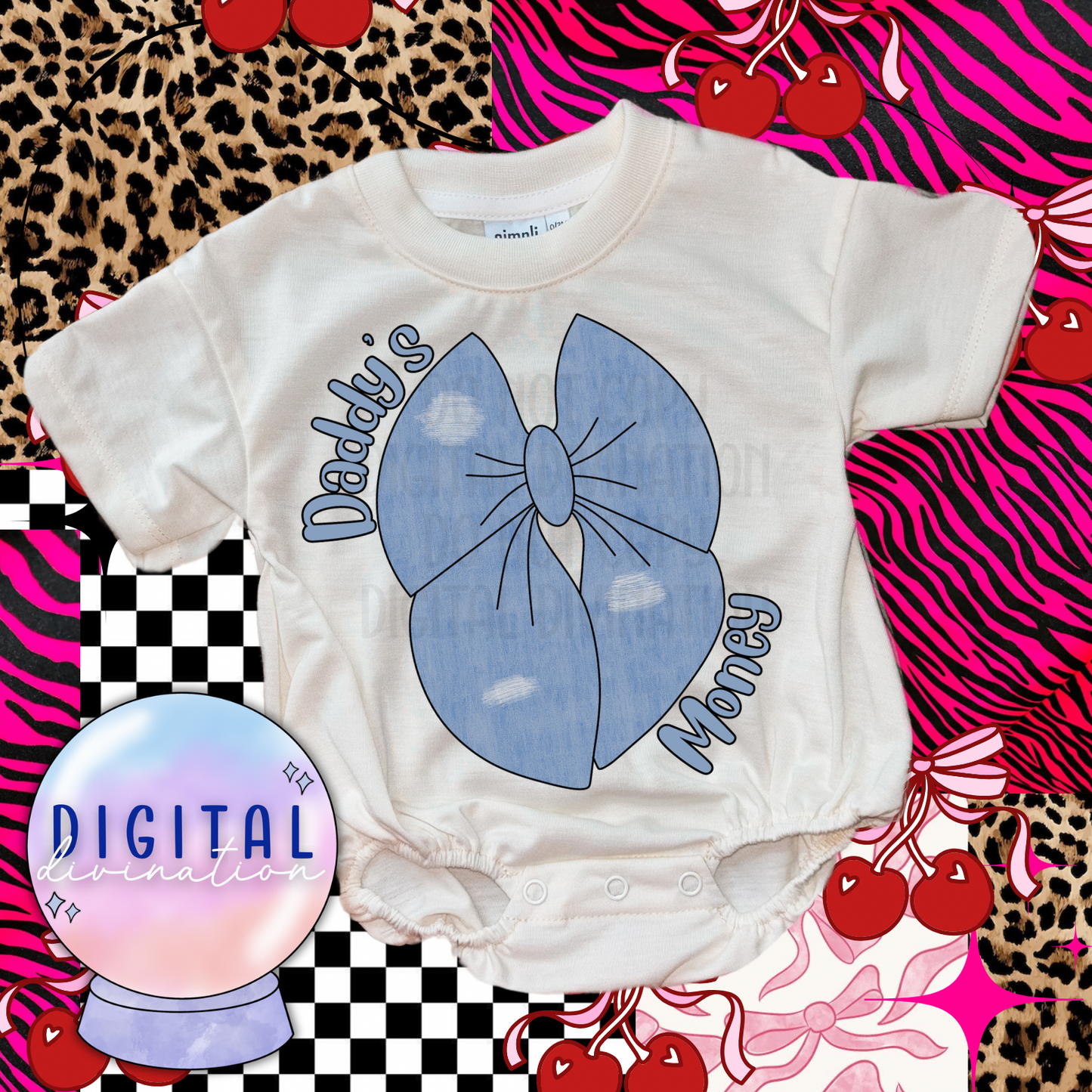 Distressed Bows PNG Set