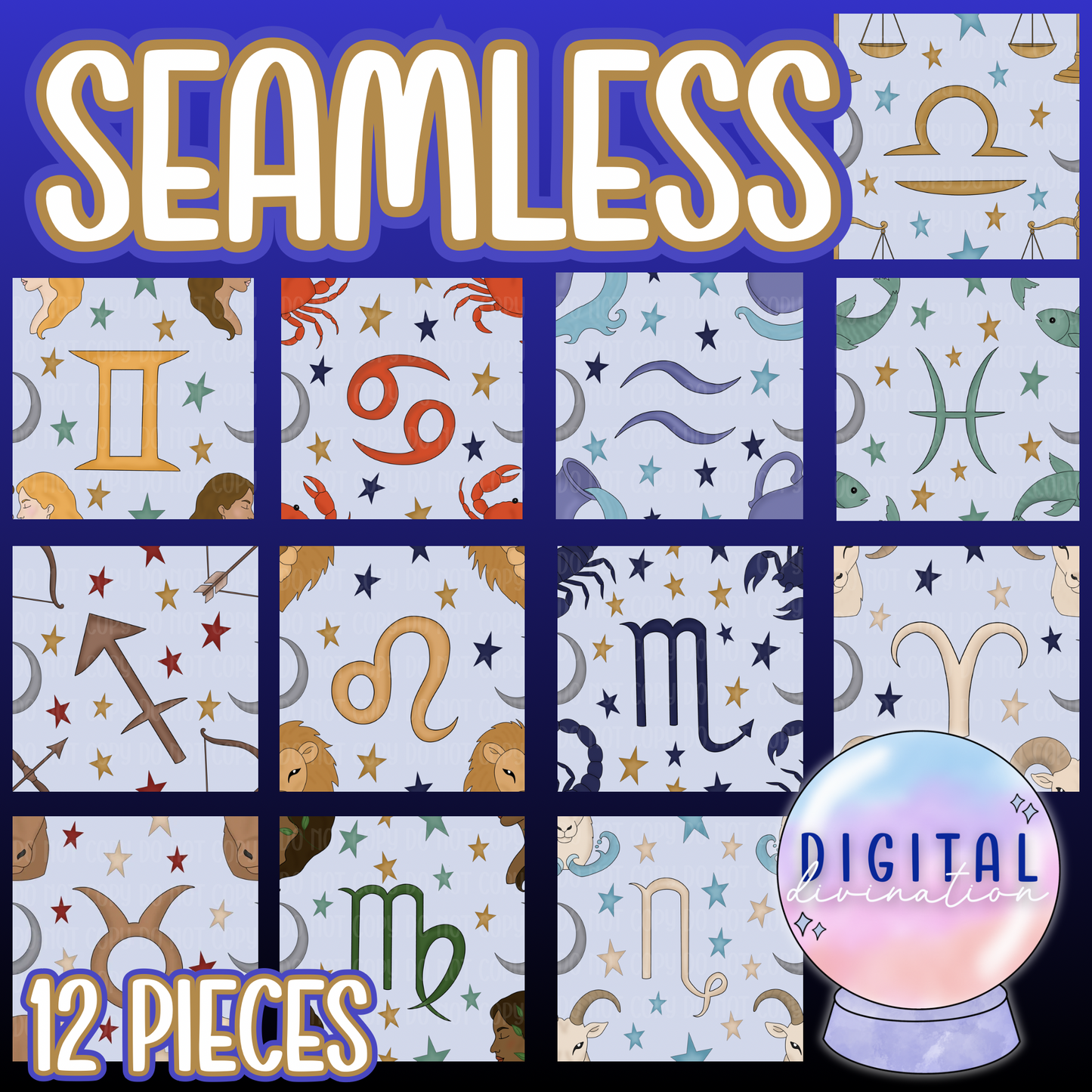 Zodiacs Seamless Bundle