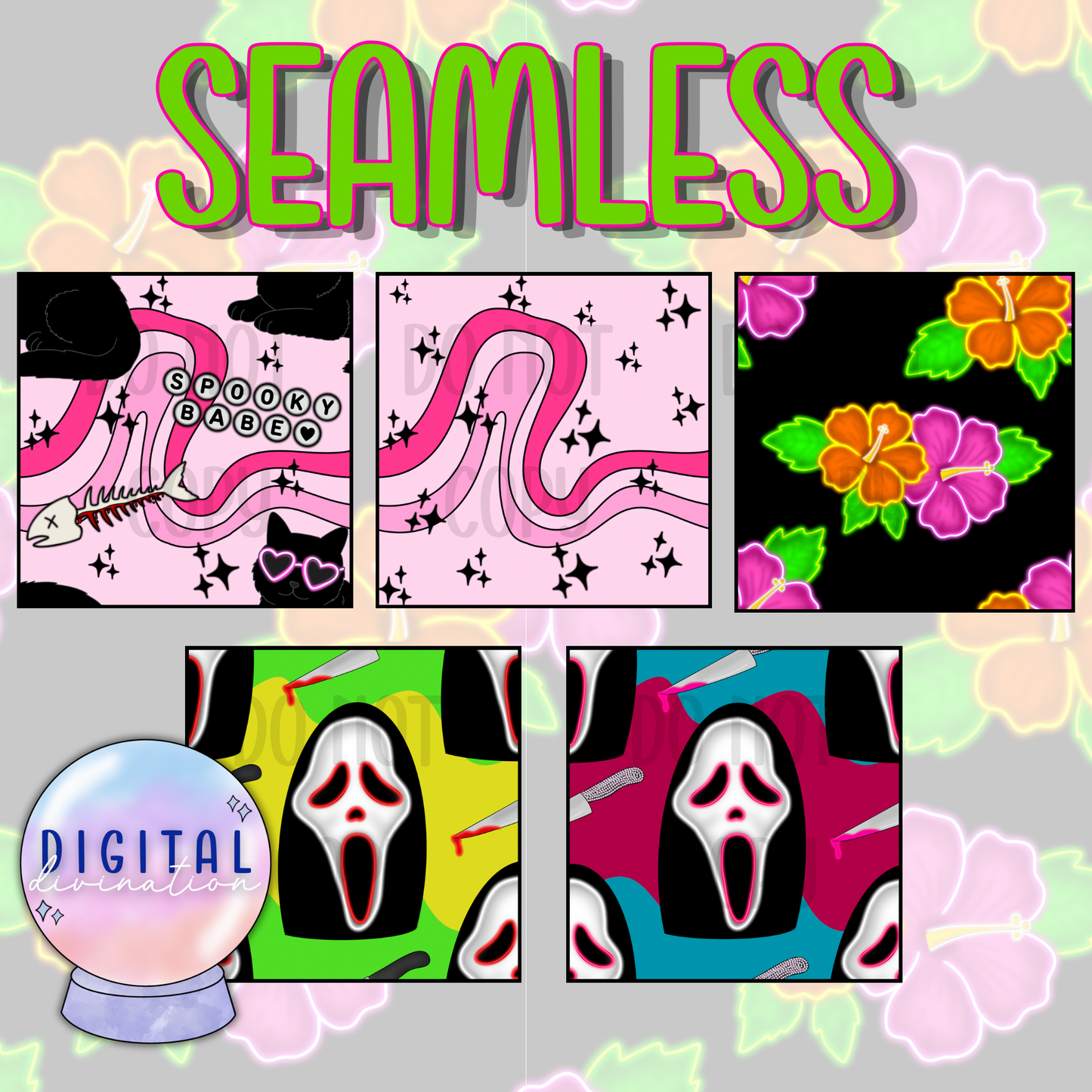 Summerween Seamless Bundle