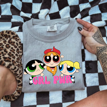 GRL PWR PNG Set