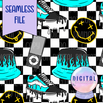 Shoes & Smileys Seamless Bundle