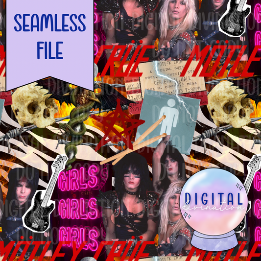 Crüe Seamless Collage