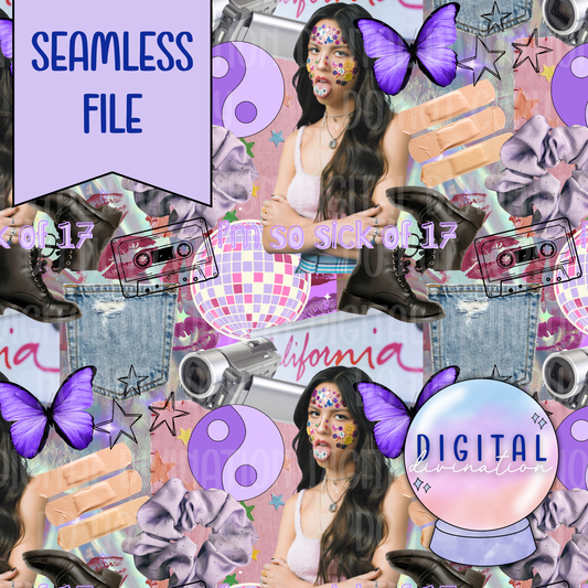 Olivia Seamless Collage