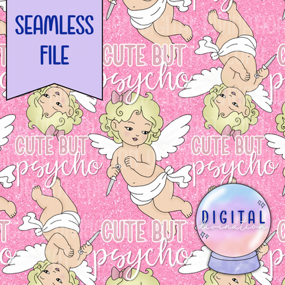 Cute But Psycho Seamless Bundle