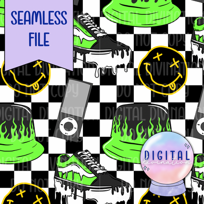 Shoes & Smileys Seamless Bundle